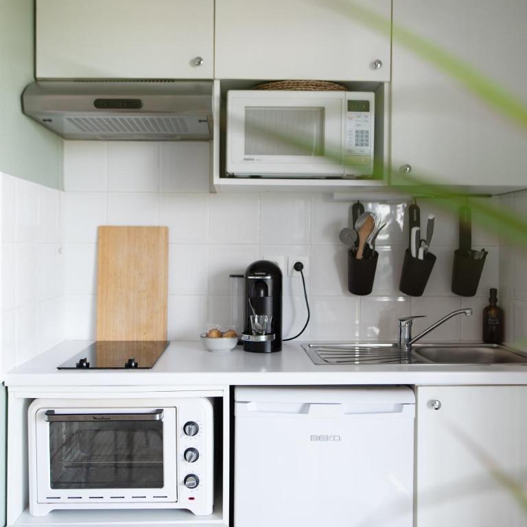 T2 climatisé - AC - Terrasse et parking privé - 5 min Airport & Airbus - Apartment mit 1 Schlafzimmer - 12