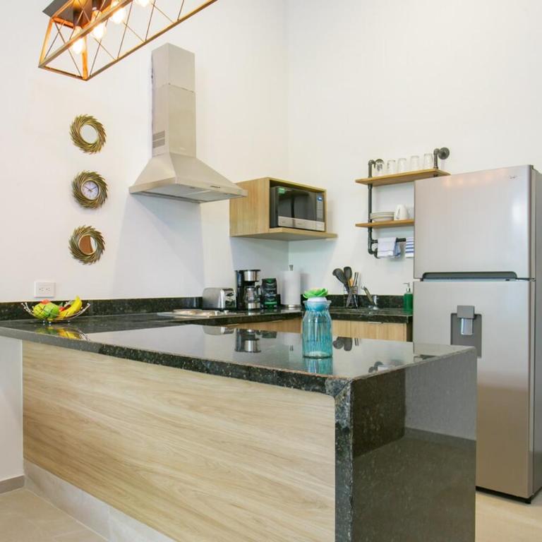 Renta Depa 1 Hab en La Veleta Tulum - One-Bedroom Apartment - 2