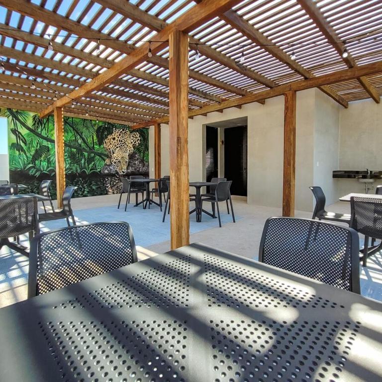 Renta Depa 1 Hab en La Veleta Tulum - One-Bedroom Apartment - 3