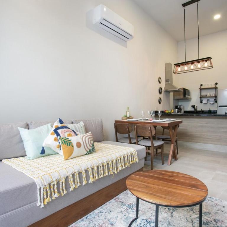 Renta Depa 1 Hab en La Veleta Tulum - One-Bedroom Apartment - 6