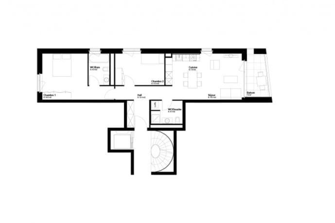 Modern Montreux 2 Bedroom Apartment - Lake View - Apartment mit 2 Schlafzimmern und Seeblick - 15
