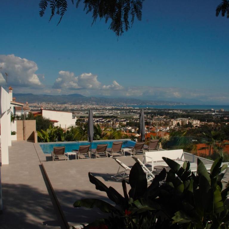 Happyplace Malaga - Villa with Panoramic Sea View Heated Infinity Saltwater Pool - Villa con vistas al mar - 49