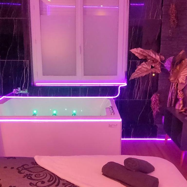 Romantique chic 150m plage patio - Apartment mit 2 Schlafzimmern und Terrasse - 22