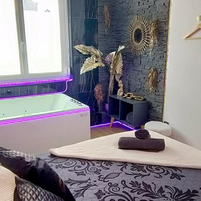 Romantique chic 150m plage patio - Apartment mit 2 Schlafzimmern und Terrasse - 19