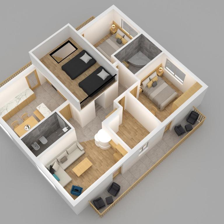 Casa Panoràma in the heart of the Dolomites, Moena - Appartamento con 3 Camere da Letto - 25