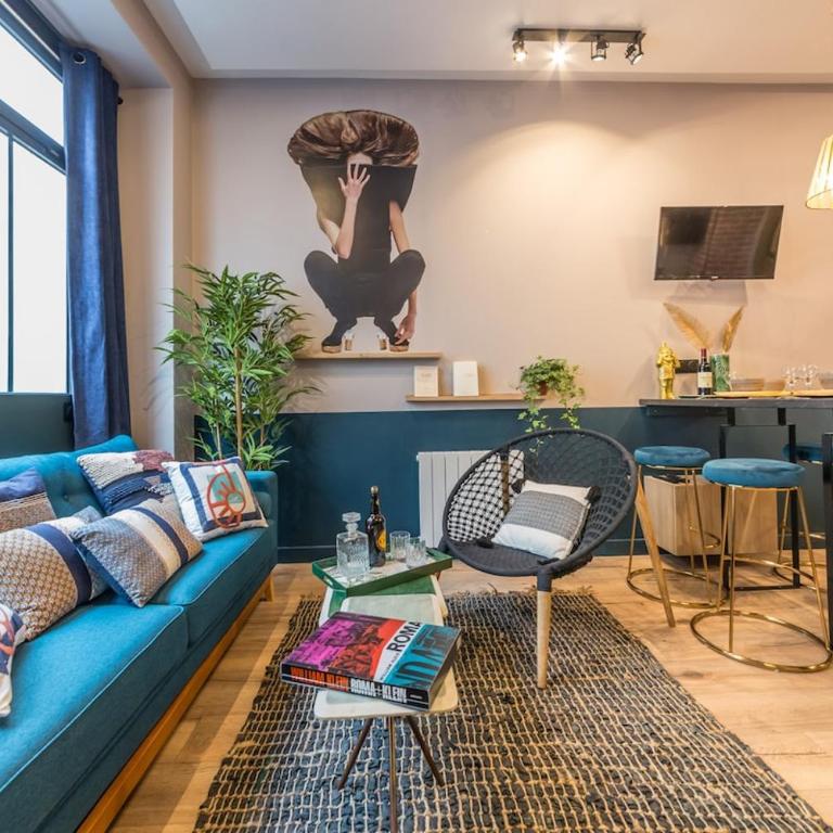 Charming Flat 15 Minutes Montmartre-Sacre-Coeur -Champ Gauche- - Appartement 1 Chambre - 1