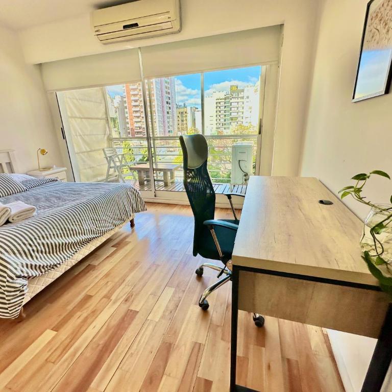 Heart of Palermo: Pool, sauna & stunning view - One-Bedroom Apartment - 1