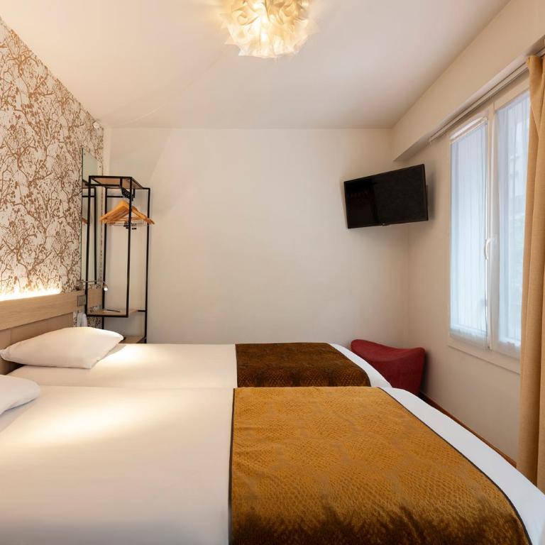 Hôtel Hor Les Lumières - Chambre Lits Jumeaux - 3