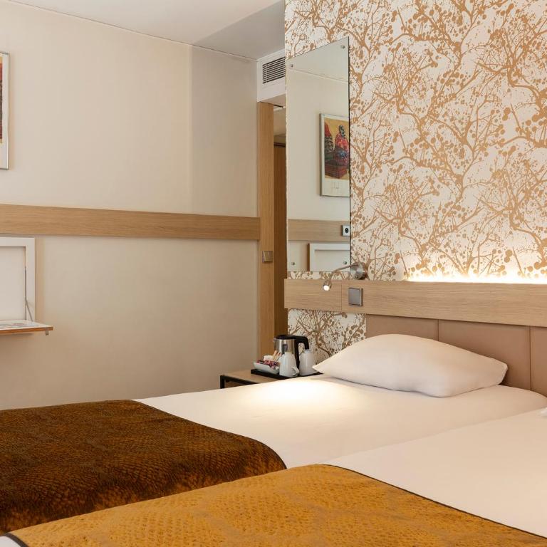 Hôtel Hor Les Lumières - Chambre Lits Jumeaux - 4