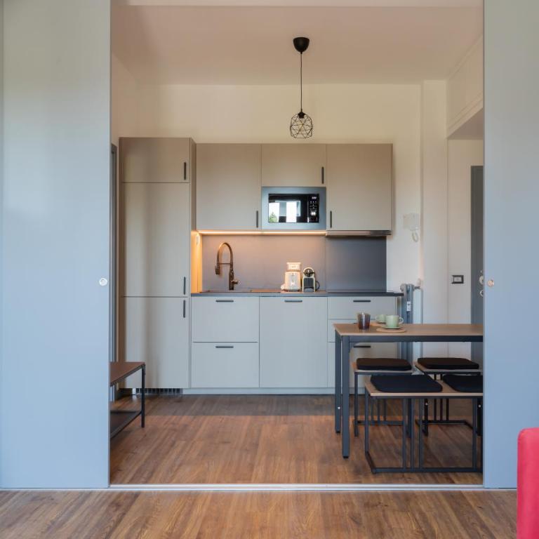 Parcheggio Privato e casa moderna con vista storica - Appartamento con 1 Camera da Letto con Vista - 4