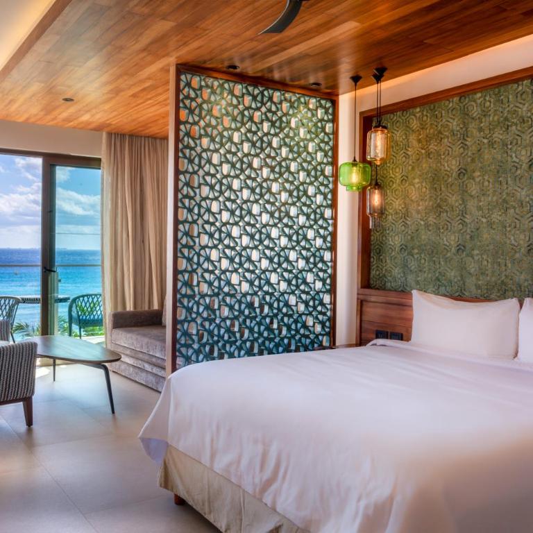Platinum Tower at Sandos Playacar All Inclusive - Platinum King Junior Suite Ocean Front - 3