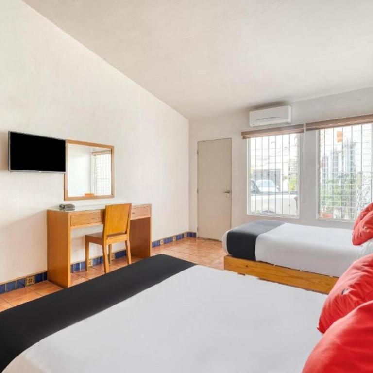 Hotel Arana Tonalá - Habitación Doble - 2 camas - 2