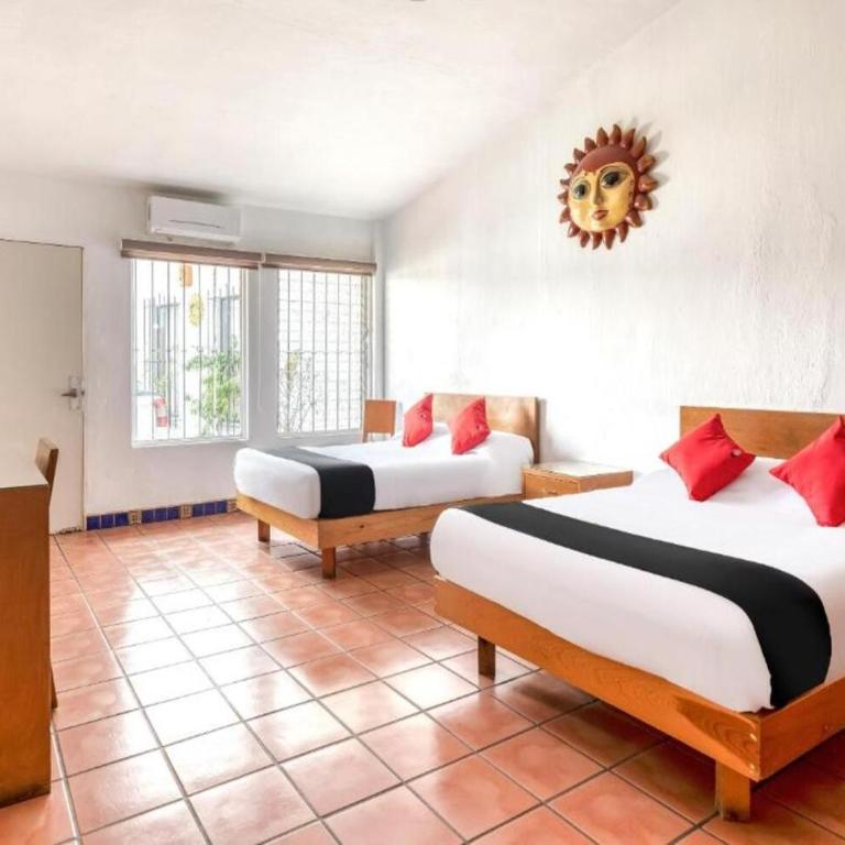 Hotel Arana Tonalá - Habitación Doble - 2 camas - 4