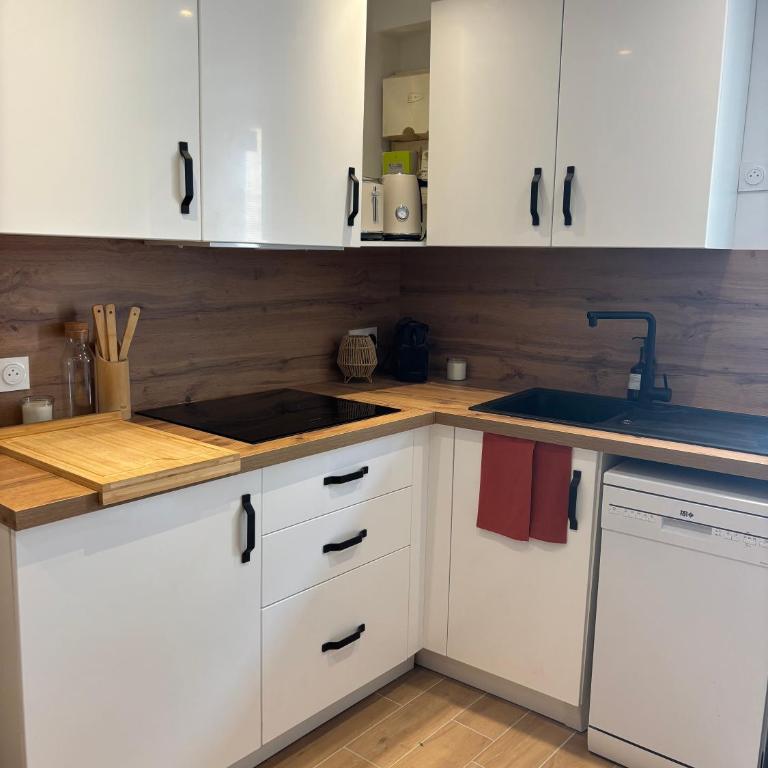 Charmant T2 refait à neuf en plein cœur de Fréjus - Apartment mit 1 Schlafzimmer - 4