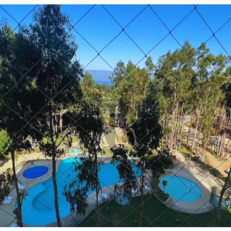 VR | Algarrobo Playa Mirasol 5PAX mar cerca, piscina, hermosa decoración, parking free - Three-Bedroom Apartment - 30