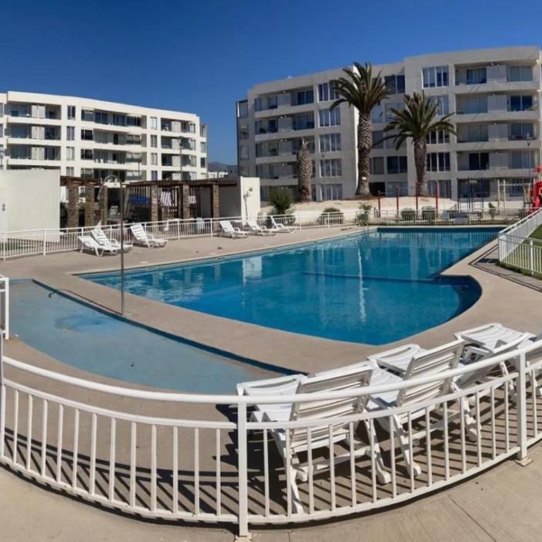 VR | La Serena parking free vista al mar acceso directo a la playa, Puerta del Mar - Two-Bedroom Apartment - 1