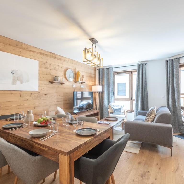 Alpe d Huez Houses - Chez Brems - EXPRESSION - 3 chambres neuf tout proche Alpe Express - Appartement 3 Chambres Premium avec Balcon - 3