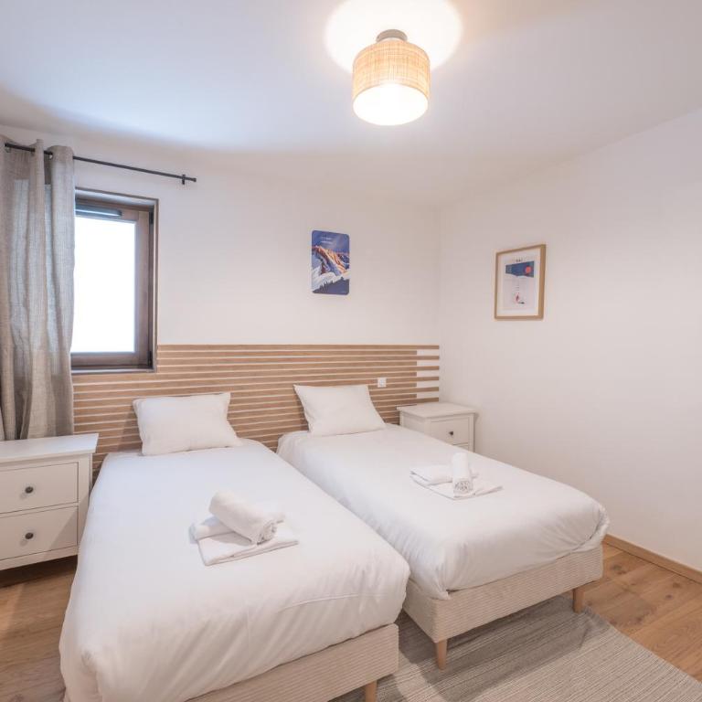 Alpe d Huez Houses - Chez Brems - EXPRESSION - 3 chambres neuf tout proche Alpe Express - Appartement 3 Chambres Premium avec Balcon - 4