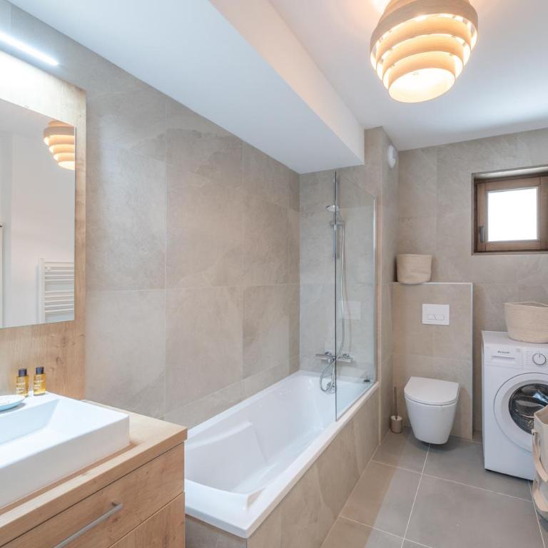 Alpe d Huez Houses - Chez Brems - EXPRESSION - 3 chambres neuf tout proche Alpe Express - Appartement 3 Chambres Premium avec Balcon - 7