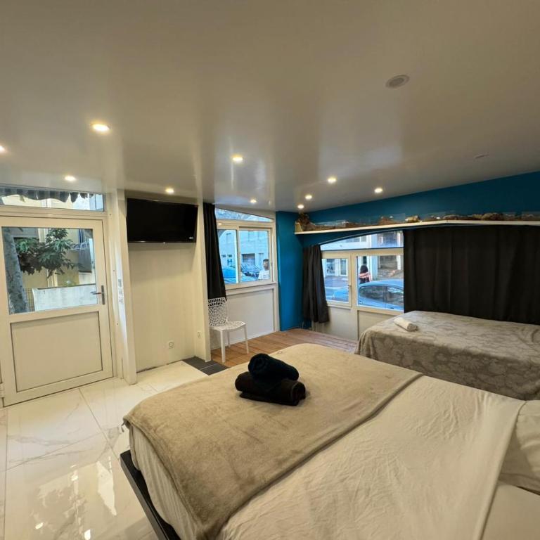 Apparte front de mer avec Jacuzzi & Clim - Studio with Spa Bath - 23