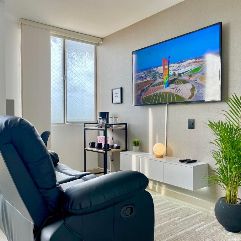 Relax with a views, massage chairs and coffee station - Apartamento de 2 dormitorios con vistas al río - 45