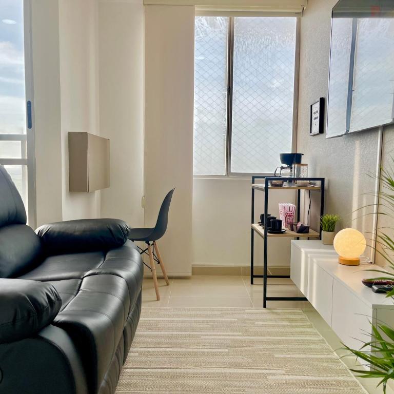 Relax with a views, massage chairs and coffee station - Two-Bedroom Apartment with River View - 44