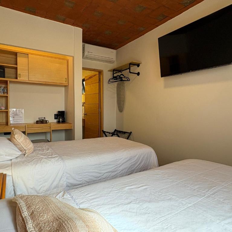 Casa Agaves - Chambre Double avec Salle de Bains Privative - 1