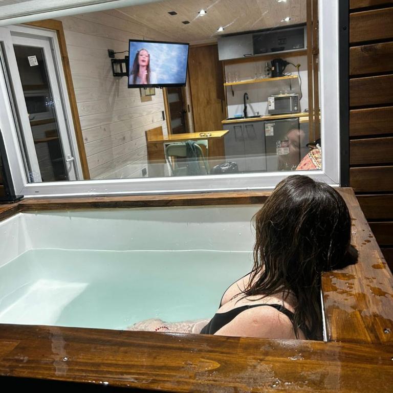 Tiny House con Tinaja Privada en Cabañas Reina Margarita - Casa con 1 dormitorio - 3