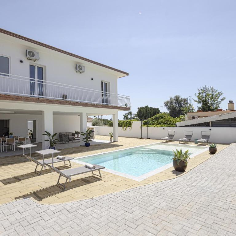 Private Pool 4 En Suite Rooms 250m Beach Fontane Bianche - Villa - 17