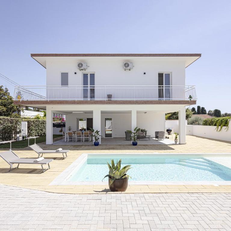 Private Pool 4 En Suite Rooms 250m Beach Fontane Bianche - Villa - 1