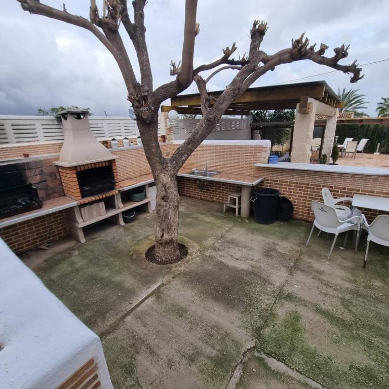Calpe chalet privado 7 min de la playa piscina wifi parking aire barbacoa grupos - Casa de 4 dormitorios - 36