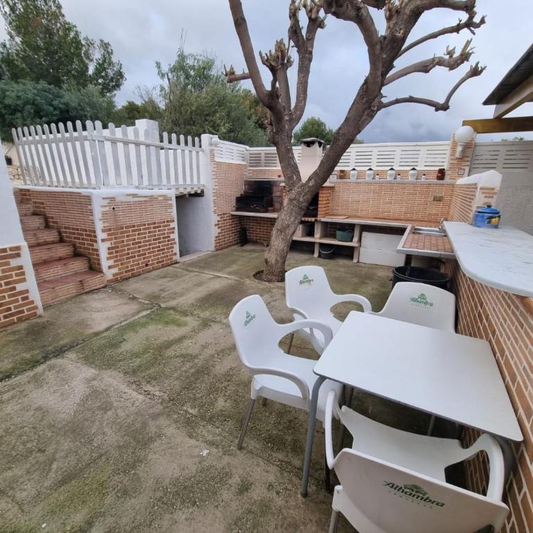 Calpe chalet privado 7 min de la playa piscina wifi parking aire barbacoa grupos - Casa de 4 dormitorios - 27