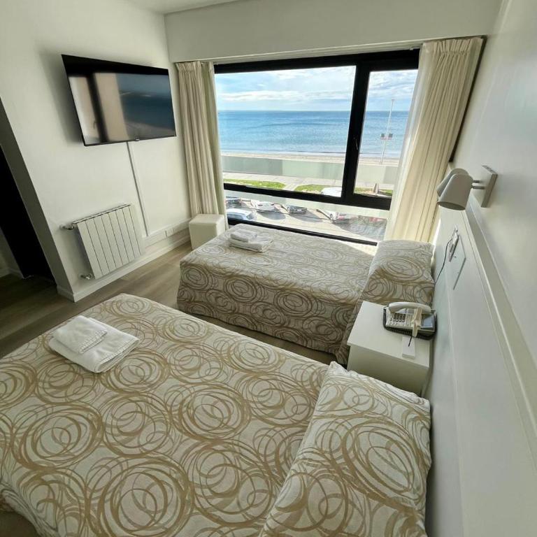 Costanera Hotel - Habitación Doble con vistas al mar - 2 camas - 3