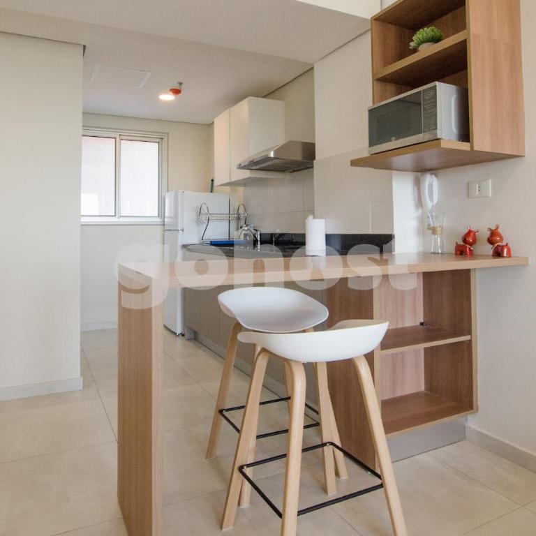Comfortable Villa Morra Loft - Apartamento Estudio - 9