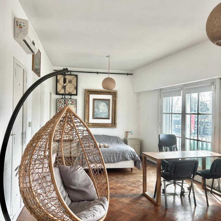 Unico Vintage en frente de River, diseño y ubicación - Apartamento de 1 dormitorio - 3