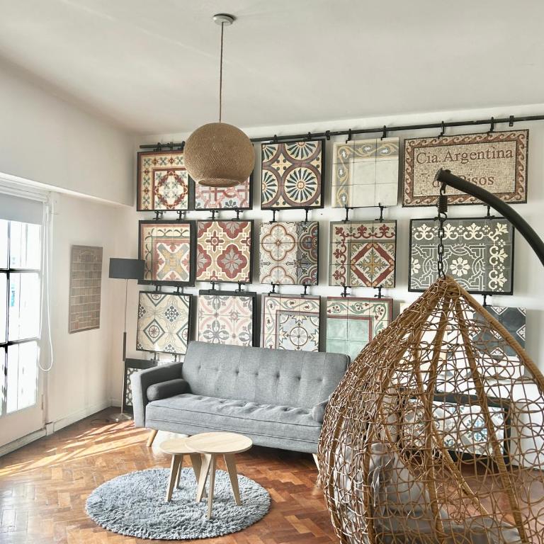 Unico Vintage en frente de River, diseño y ubicación - Apartamento de 1 dormitorio - 10