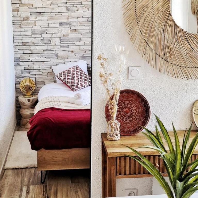 N2 Barbacane-Pieds Cité-Bohème Chic-Clim Mobile - Apartamento de 1 dormitorio - 1