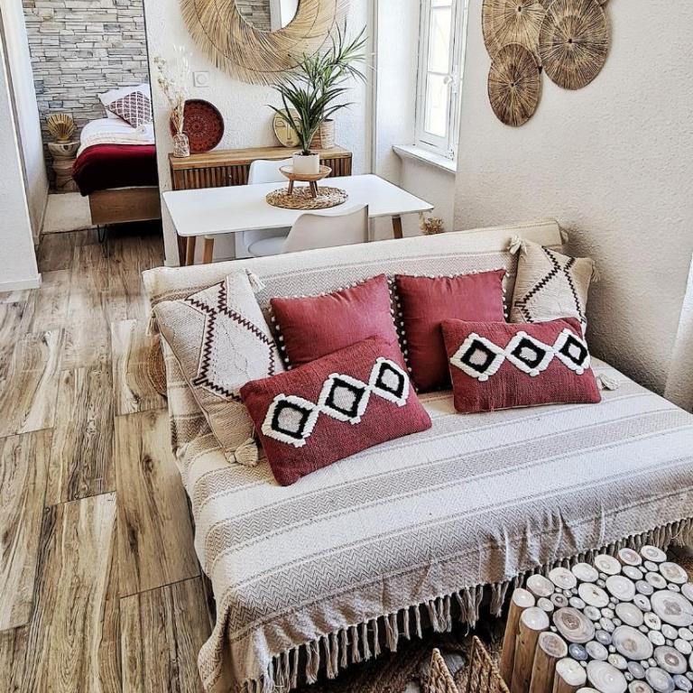 N2 Barbacane-Pieds Cité-Bohème Chic-Clim Mobile - Apartamento de 1 dormitorio - 4