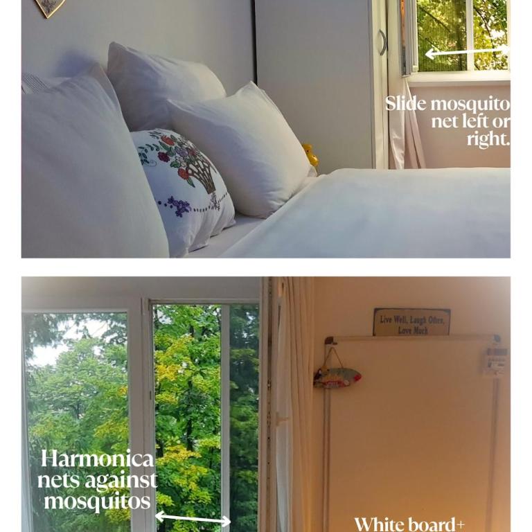 Riverside near Centre, Balcony and Free Parking - Two-Bedroom Apartment - 36