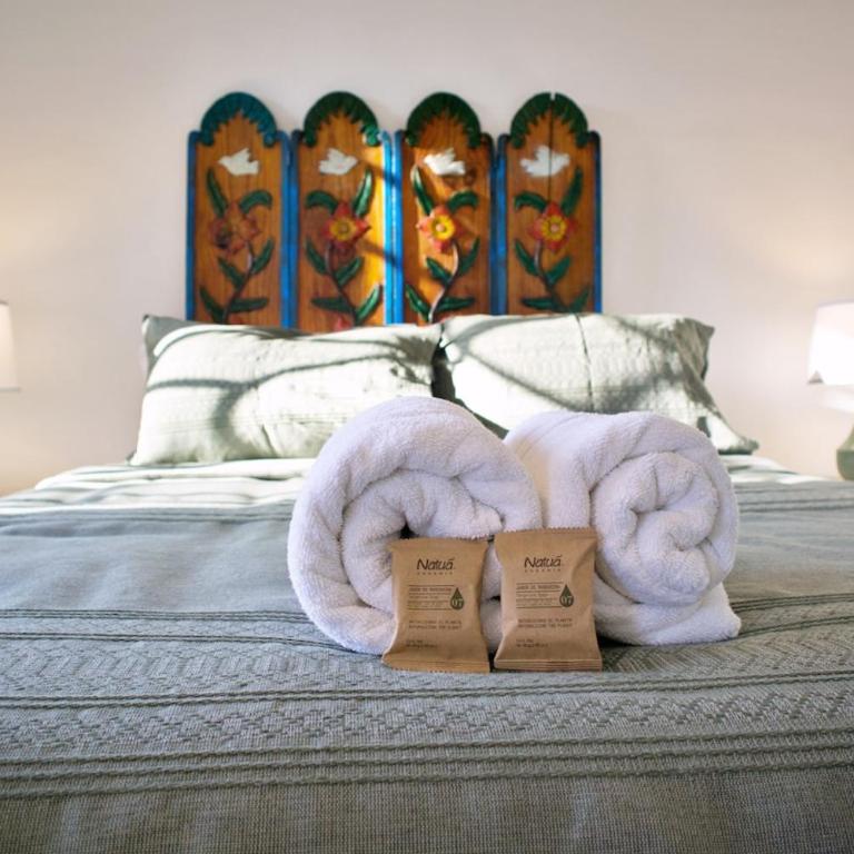 Stylish Art Déco Mexican House with rooftop - Three-Bedroom Apartment with View - 19