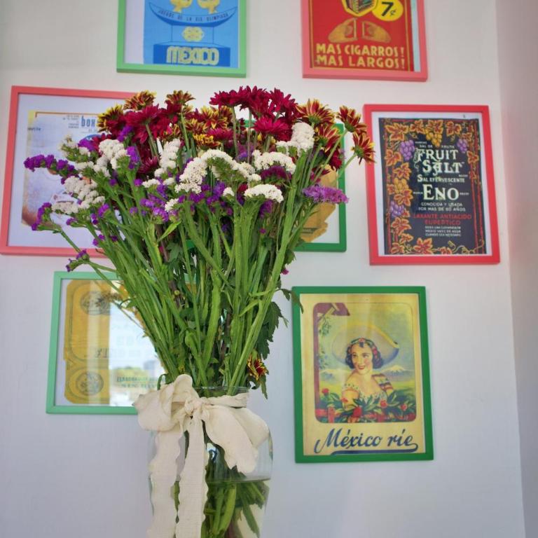 Stylish Art Déco Mexican House with rooftop - Three-Bedroom Apartment with View - 45