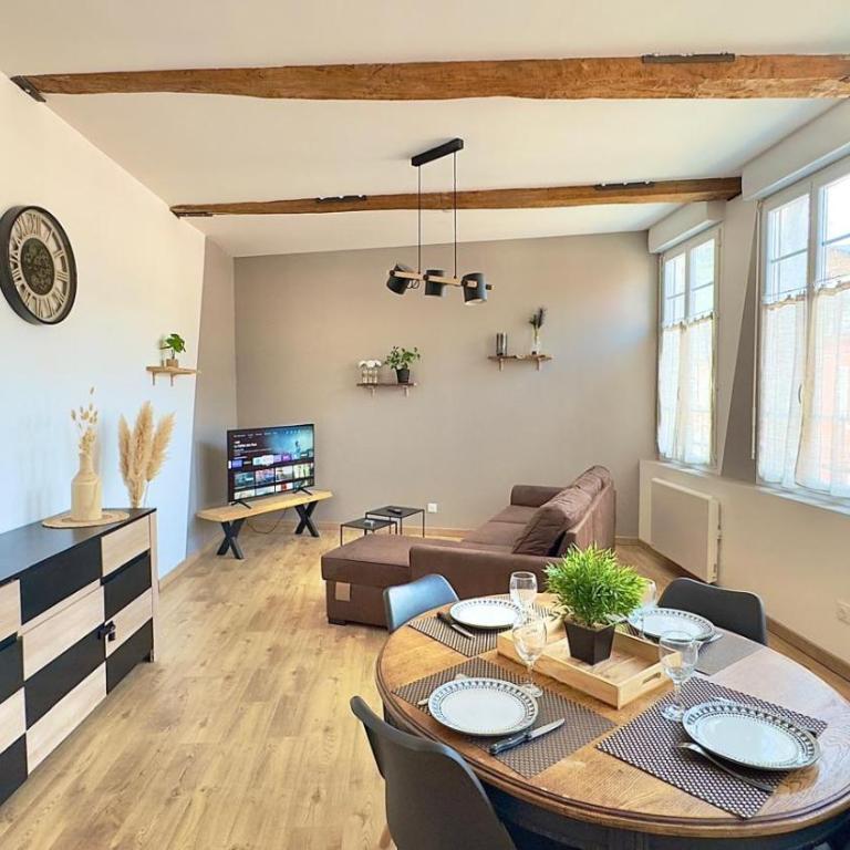 Bel appartement 2-4 pers Centre-ville Netflix - Appartement 1 Chambre - 4