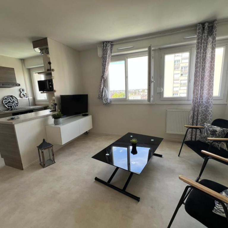 Le repère Tranquille - F2 cosy, proche gare - Apartment mit 1 Schlafzimmer - 17
