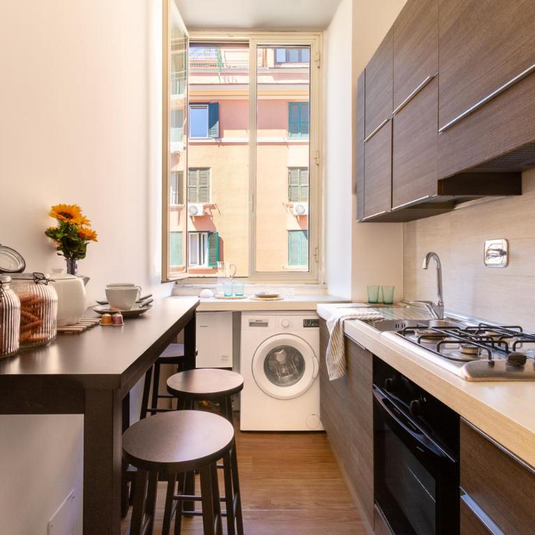 Noh 2BR Boutique Apartment Near Vatican Museums and Metro - Appartamento con 2 Camere da Letto - 15
