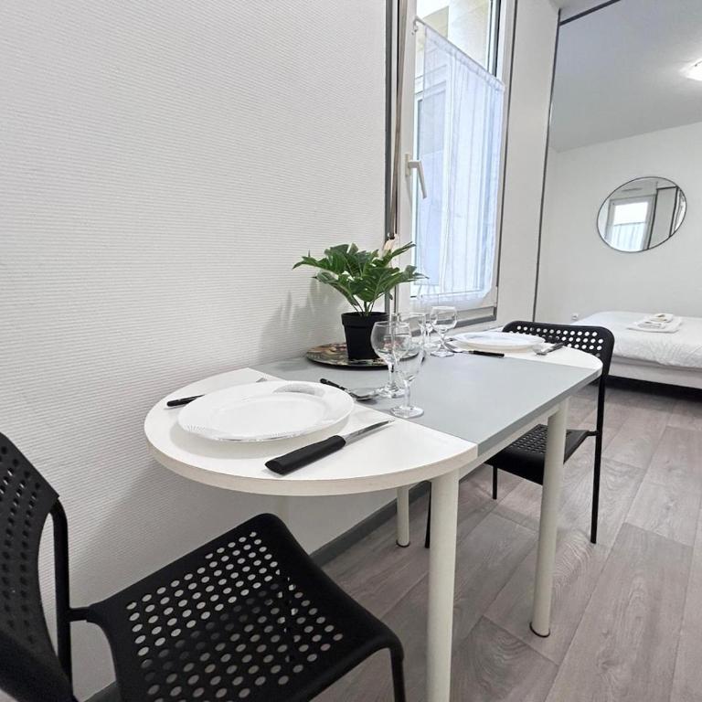 Duruy 4 studio cosy rdc fdc proche centre-ville - Apartamento de 1 dormitorio - 10