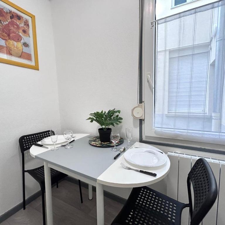 Duruy 4 studio cosy rdc fdc proche centre-ville - Apartamento de 1 dormitorio - 13