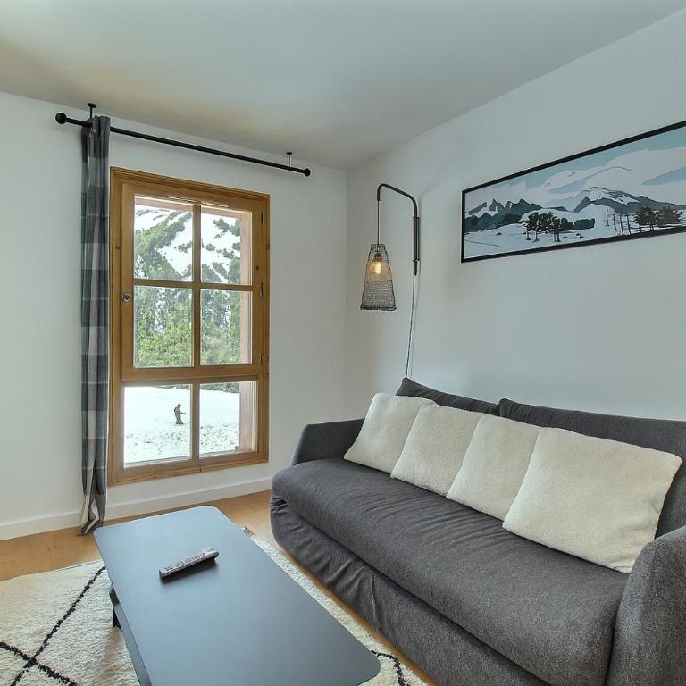 ARC 1950, Appartement 2 chambres, 6 personnes, Exposition Sud, SAUNA, HAMMAM, JACUZZI, PISCINE - Appartamento con 2 Camere da Letto e con Vista Montagna - 11