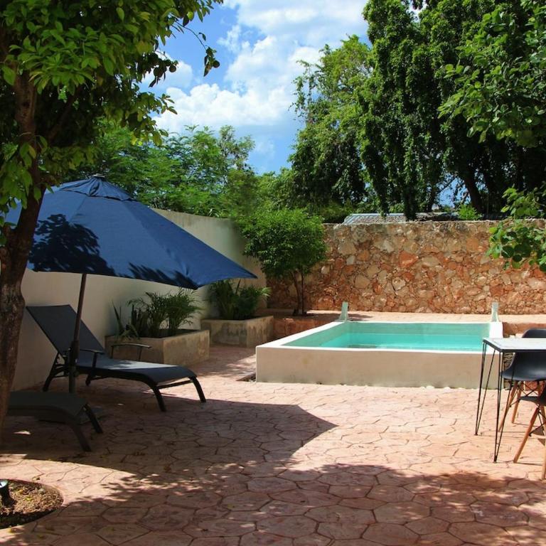 Charming and private with a pool in Merida Centro - Three-Bedroom House - 1