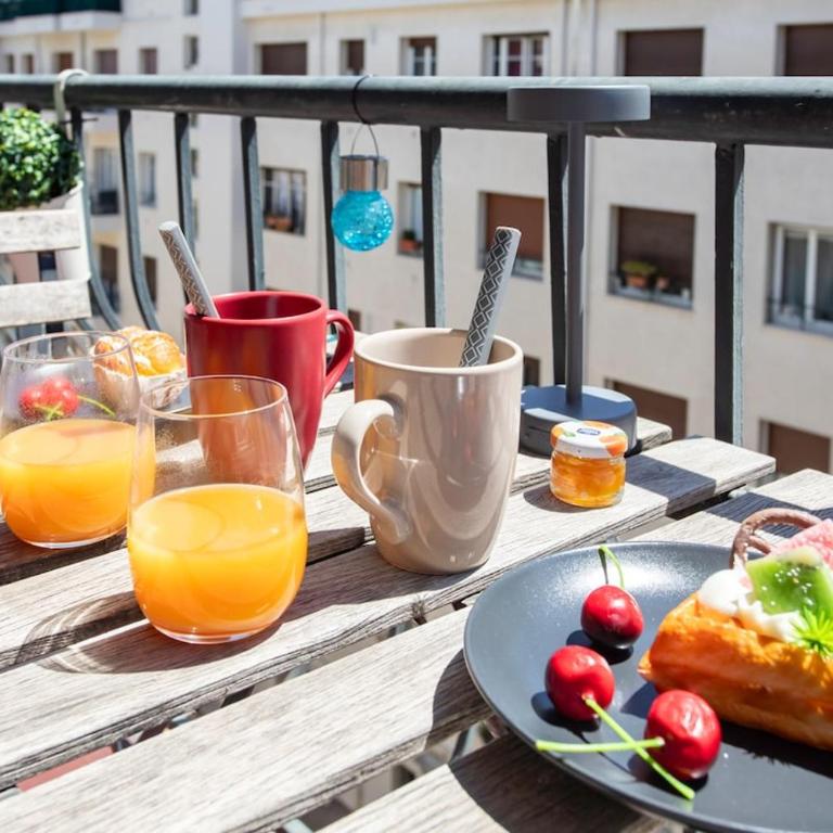 L4 Staywizus - 2BDR Hotel des Postes Central, Massena AC 2Balconies - Appartement 2 Chambres - 38