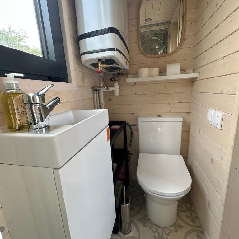 BERCK-PLAGE - Location saisonnière Tiny House insolite - 4 hébergements atypiques avec terrasse privée, proche mer, parking privé et gratuit, idéal weekend romantique, vacances en famille ou groupe - Chalet mit 2 Schlafzimmern - 22
